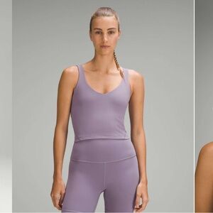 Lululemon Align Tank - Purple Ash - Size 8
